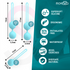 MORESSA - SET OSIAN PREMIUM IN SILICONE TURCHESE
