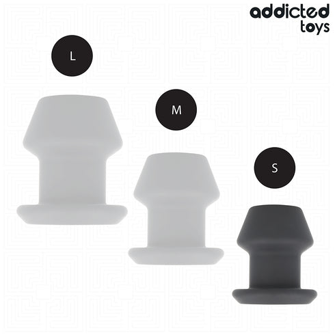 ADDICTED TOYS - EXTREME HOLLOW ANAL PLUG TAGLIA S 7,5 CM