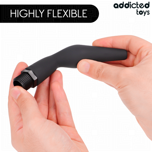 ADDICTED TOYS - PULITORE ANALE CON ADATTATORE UNIVERSALE MODELLO 2