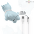 INTENSE - STIMOLATORE DUCHESS CON LINGUA ROTANTE 360º BLU