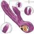 INTENSE - VIBRATORE MULTIFUNZIONE HALLE CON LINGUA STIMOLANTE A DELFINO VIOLA