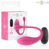 INTENSE - JANICE U VIBRATORE DOPPIA STIMOLAZIONE 10 VIBRAZIONI ROSA TELECOMANDO