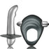 CLIMAXIMUM - ENTICE KIT ANELLO PER IL PENE + VIBRATORE PER LA PROSTATA PER PRINCIPIANTI