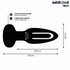 ADDICTED TOYS - PLUG ANALE CON LINGUA VIBRANTE E TELECOMANDO