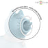 INTENSE - STIMOLATORE DUCHESS CON LINGUA ROTANTE 360º BLU