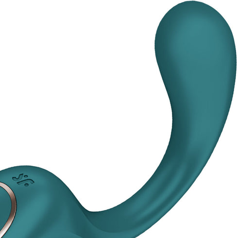 SATISFYER - G FOR GODDESS 2 VIBRATORE RABBIT VERDE BOTTIGLIA