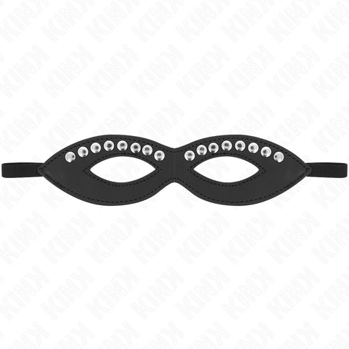 KINK - MASCHERA PER OCCHI CON MINI RIVETTI MODELLO 1 20,5 x 5,5 CM