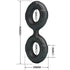 CRAZY BULL - RADWAN DOPPIO ANELLO IN SILICONE MODELLO 19