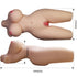 CRAZY BULL - TIFFANY TORSO FEMMINILE REALISTICO VAGINA E ANALE 5,5 KG