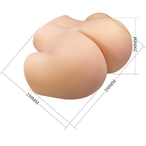 CRAZY BULL - VIVIAN REALISTICA FEMMINILE VAGINA POSTERIORE E ANALE 7 KG