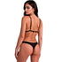 PASSION - ANUVERA REGGISENO + PERIZOMA NERO S/M