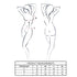 PASSION - TIVOLEA REGGISENO + PERIZOMA VIOLA L/XL