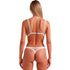 PASSION - BELISSANA REGGISENO + PERIZOMA BIANCO S/M