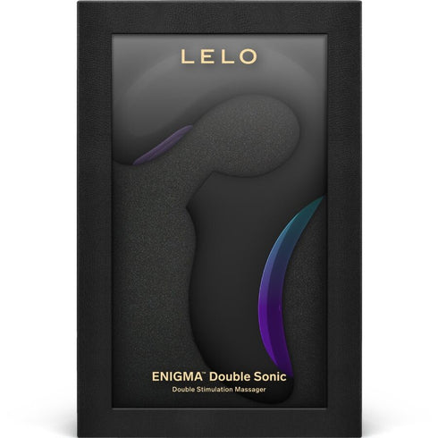 LELO - ENIGMA DOUBLE SONIC VIBRATOR POINT G NERO