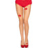 LEG AVENUE - 1415 CALZE VELATE IN LYCRA CON BACI - TAGLIA UNICA