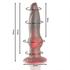 EPIC - PROMETHEUS DILDO TITAN IN FIAMME TELECOMANDO RICARICABILE