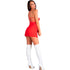 LIVCO CORSETTI FASHION - SANTAS CANDY LC 90722 CHEMISE NATALIZIA + PERIZOMA L/XL