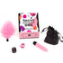 SECRET PLAY - PLEASURES BOX PER COPPIE: DADI + PROIETTILE VIBRANTE + PENNA CON PIUMA