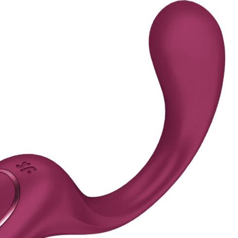 SATISFYER - G PER DEA 2 VIBRATORE RABBIT BOTTIGLIA BORDEAUX