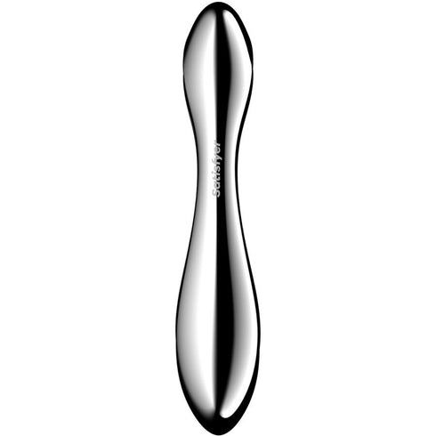 SATISFYER - DILDO A DOPPIA ESTREMITÀ IN ACCIAIO INOX PURE GRAVITY 2