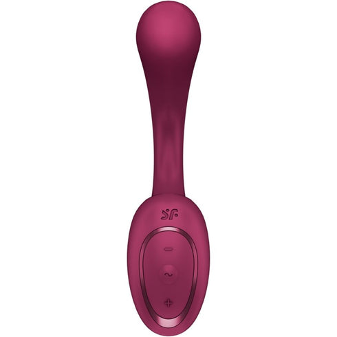 SATISFYER - G PER DEA 2 VIBRATORE RABBIT BOTTIGLIA BORDEAUX