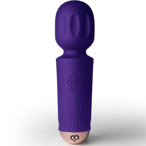 ROCKS-OFF - MINI BACCHETTA RICARICABILE 16 FUNZIONI VIOLET DREAM