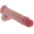GET REAL - PENE REALISTICO DELUXE CON TESTICOLI EXTRA SPESSI 25 CM