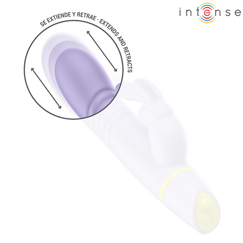 INTENSE - STIMOLATORE E VIBRATORE A SPINTA HELEN RABBIT