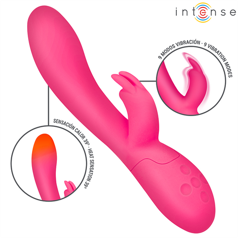 INTENSE - STIMOLATORE TAMMY RABBIT CON CALORE