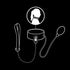 FETISH SUBMISSIVE BONDAGE - COLLARE GONFIABILE DA STRANGOLAMENTO CON CATENA