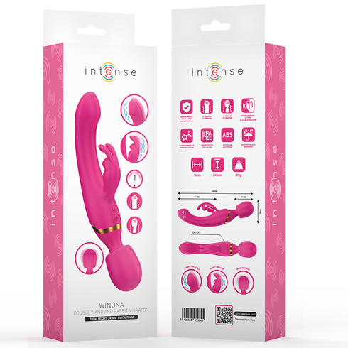 INTENSE - WINONA DOPPIO VIBRATORE RABBIT E BACCHETTA