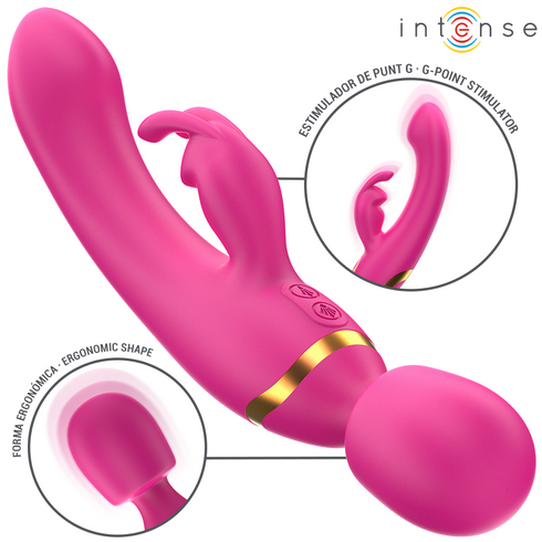 INTENSE - WINONA DOPPIO VIBRATORE RABBIT E BACCHETTA