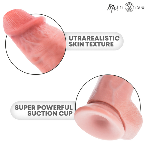 MR INTENSE - DILDO IN SILICONE EXTRABIG SPENCER 28 CM -Ø- 7,3 CM