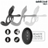 ADDICTED TOYS - DOPPIO ANELLO PER PENE CON STIMOLATORE CLITORIDEO