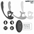 ADDICTED TOYS - PLUG ANALE CON VIBRAZIONE E OSCILLAZIONE A 360º E STIMOLATORE DEI TESTICOLI