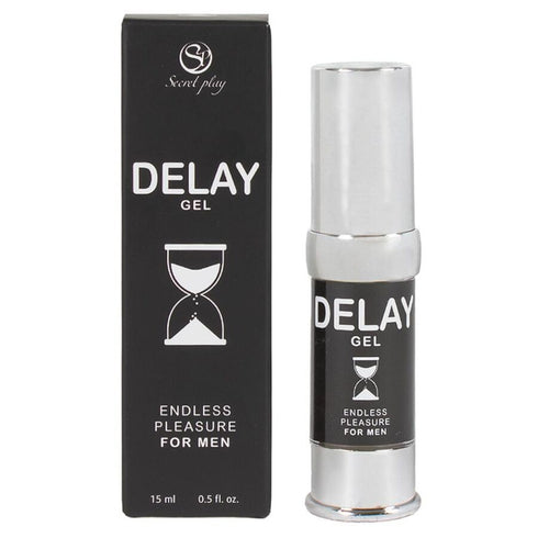 SECRETPLAY - GEL RITARDANTE PER UOMO PIACERE INFINITO 15 ML