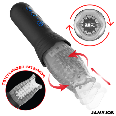 JAMYJOB - MASTURBATORE BLOW-R CON SPINTA E ROTAZIONE