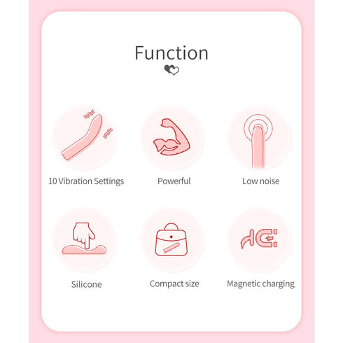 PRETTY LOVE - KISELL VIBRATORE ROSA PER PUNTO G