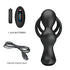MR PLAY - PLUG ANALE VIBRANTE CON ANELLO PER PENE E TELECOMANDO