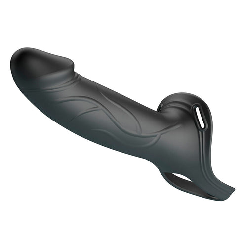 PRETTY LOVE - LANDON NERO VIBRANTE STRAP-ON