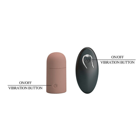 PRETTY LOVE - GUAINA PER PENE TESTURIZZATA CON VIBRAZIONE E TELECOMANDO