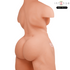 INTENSE DEEP TOUCH - MARTY TORSO CON ANO E DILDO REALISTICO CON SPINTA E VIBRAZIONE, TELECOMANDO, 6,2 KG