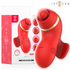 INTENSE - STIMOLATORE PATTY CON 4 TESTINE, ASPIRAZIONE, COLPIMENTO, SOLLETICO E LECCA
