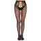 LEG AVENUE - COLLANT A RETE 1966 CON SLIP SENZA CAVALLO NERO - TAGLIA UNICA