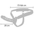 HIDDEN DESIRE - INFERNO VIBRANTE GUAINA PER PENE STRAP-ON 20 CM
