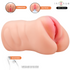 INTENSE DEEP TOUCH - MASTURBATORE AGINALE KRISTA CON ASPIRAZIONE, VIBRAZIONE ED EFFETTO VOCALE 1,2 KG