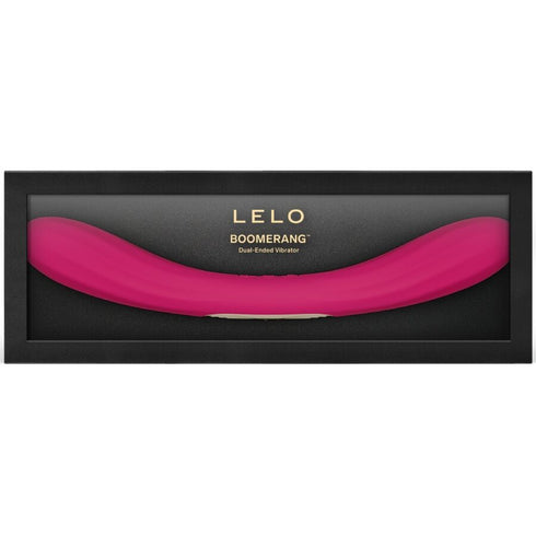LELO - BOOMERANG VIBRATORE A DOPPIA ENDA CERISE