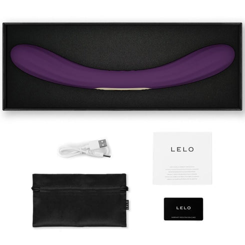 LELO - BOOMERANG VIBRATORE A DOPPIA ESTREMITÀ VIOLA