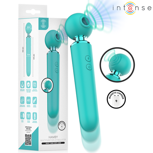 INTENSE - HAMBY ASPIRATORE MULTIFUNZIONE CON ASPIRAZIONE E VIBRAZIONE