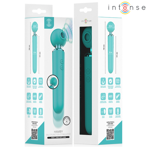 INTENSE - HAMBY ASPIRATORE MULTIFUNZIONE CON ASPIRAZIONE E VIBRAZIONE